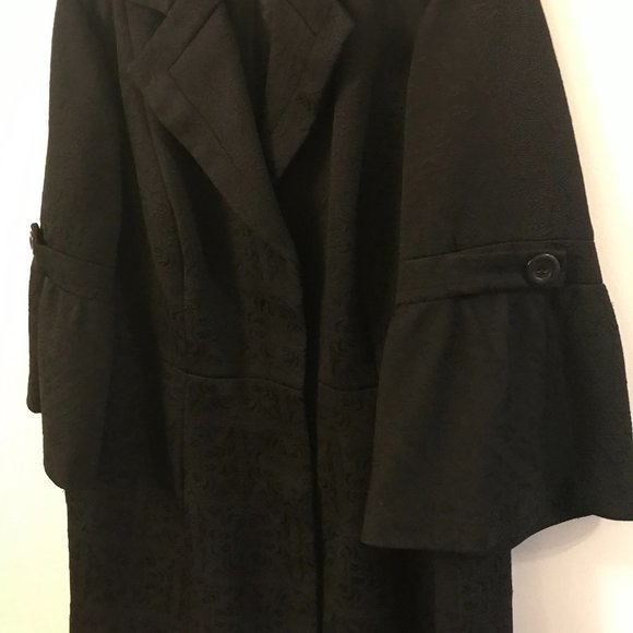Woman's 3/4 Jacket / Coat Black - Picture 13 of 15